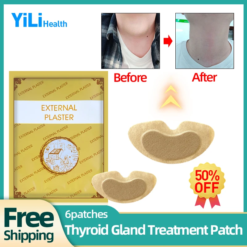 

Thyroid Gland Treatment Patch Thyroiditis Cure Thyroid Nodules Cream Hyperthyroidism Hypothyroidism Anti Swelling Medicine