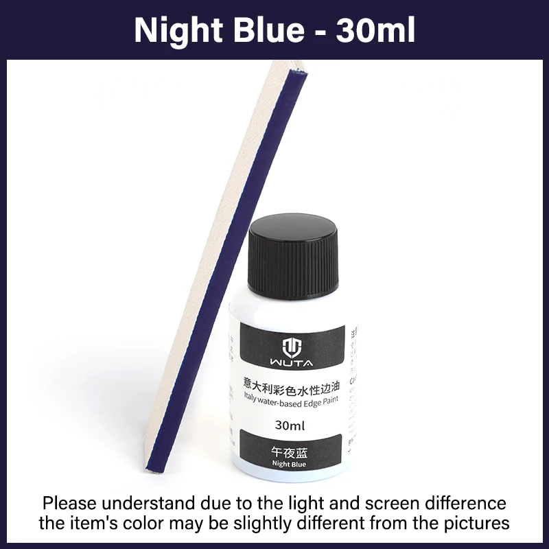 Professional Leather Edge Paint - 30ml | Dye & Finish for DIY Craft & Shoe Projects