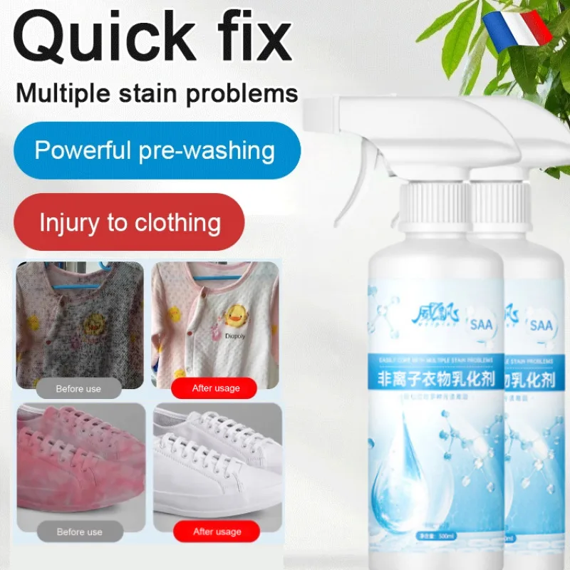 Non-ionic Clothing Emulsifying Penetrant Stain Removal Spray for Stain Remover Spray
