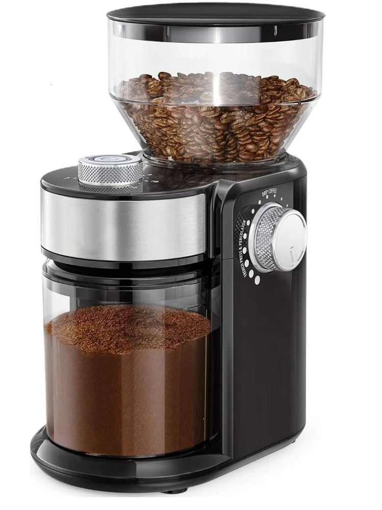 Bean grinder Flat burr coffee bean Manual Coffee Grinders grinder with adjustable cup size with a manual coffee grinders