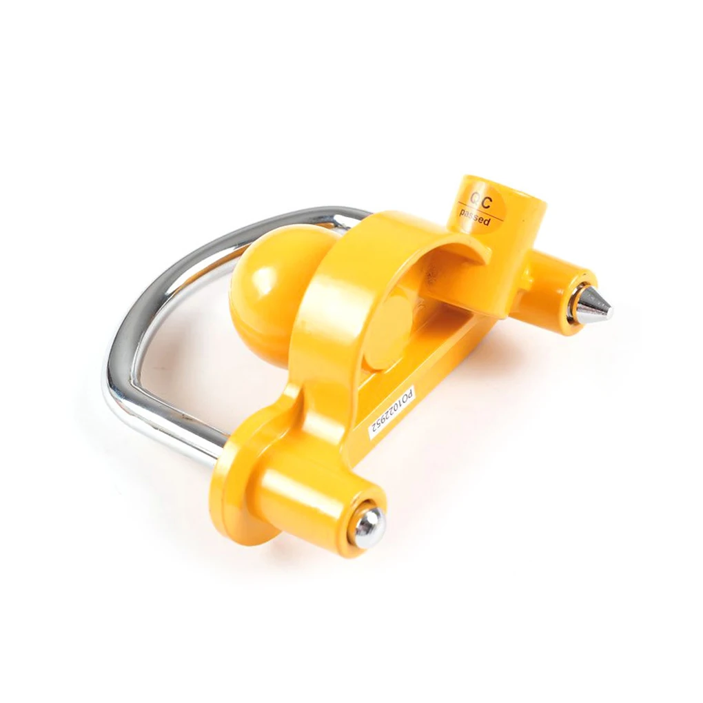 

Trailer Coupling Lock U-shaped Adjustable Automotive Yacht Hitch Locks