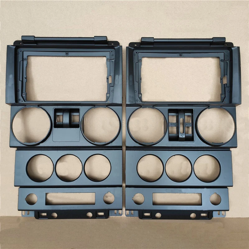 Car Multimedia Frame Car Audio Radio Frame Cruscotto Pannello 9 "Fascas Per Wrangler Iii 2007 2008 2009 2010