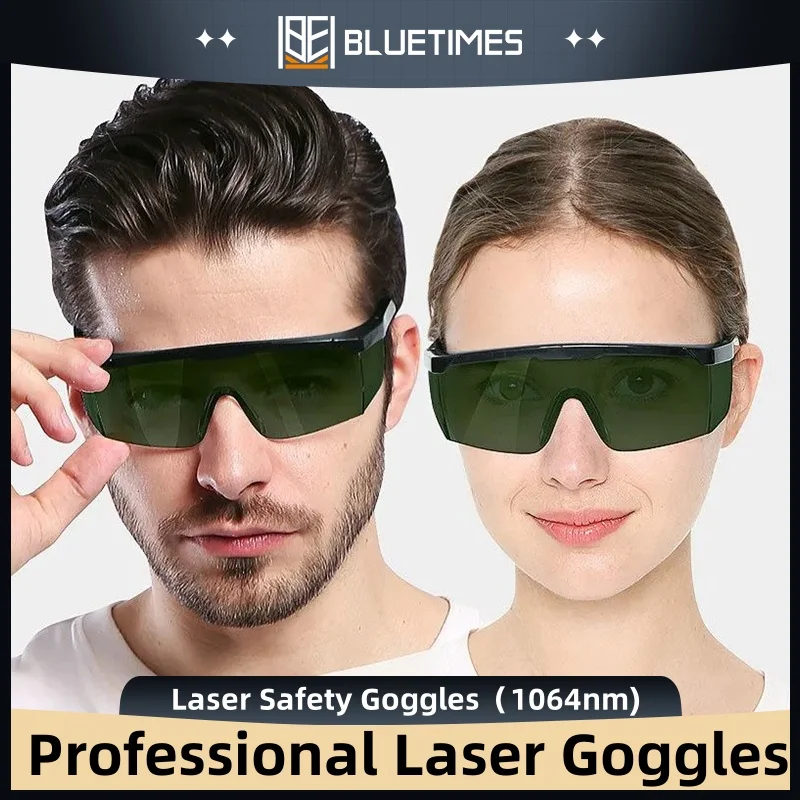 Laser Safety Goggles For 1064nm & 532nm Wavelengths - Protective Glasses For Engraving