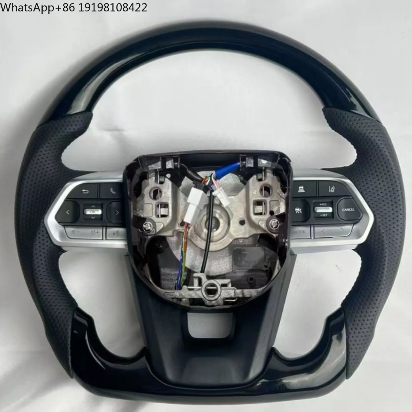렉서스 LX570 LX600 ES GS RX LX GX450 GX460 IS250 IS300 IS350 카본 파이버 자동차 스티어링 휠 적합