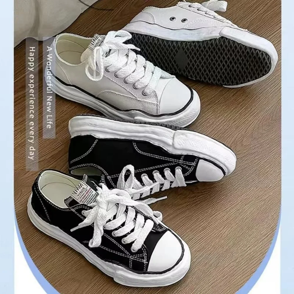 2025 Spring Original Dissolving Men Women Skateboarding Shoes Classic Vulcanized Canvas Casual None-Slip Couple Unisex Sneakers 4