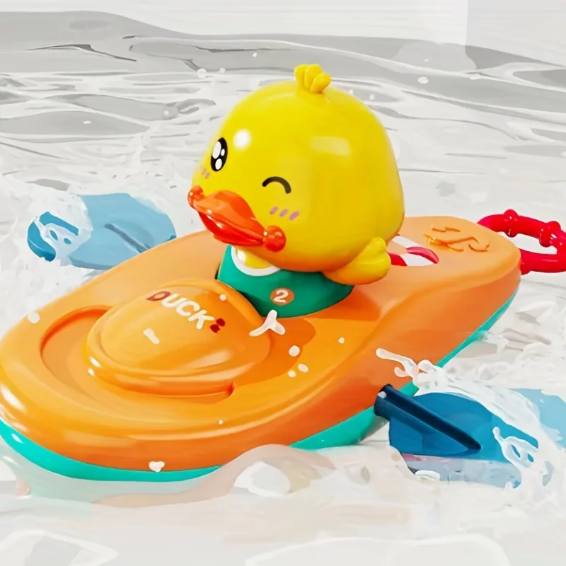 Kayak Toy Little Yellow Duck Swimming Pool Bathroom Toy 1 Pc swimming toys