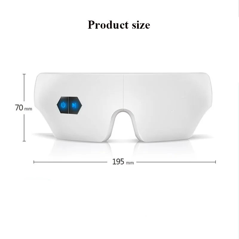 HANRIVER Wireless charging hot compress patch shading breathable light sleep hot black rim of the eye eye to alleviate eye fatig