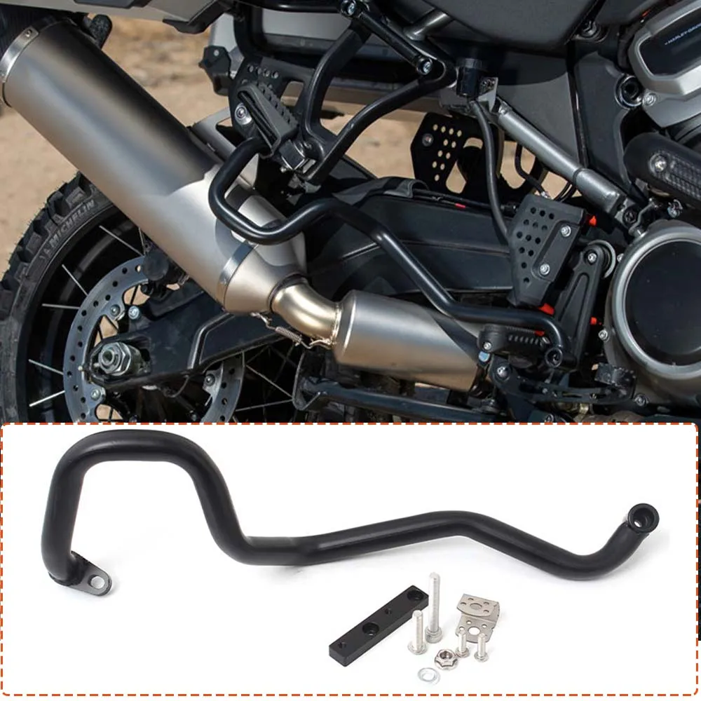 

Exhaust Pipe Muffler Guard Crash Bars For Harley Pan America 1250 RA1250 RA1250S 2021 2022 Motorcycle Accessory