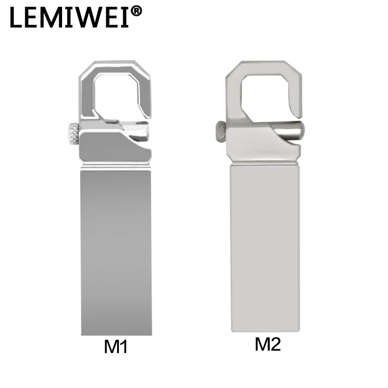 Stainless Pen Drive 64GB Metal Usb Flash With Hook Mini U Disk 4GB 8GB 16GB 32GB Thumb Pendrive Memory Stick | Компьютеры и офис
