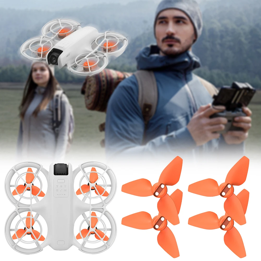 DJI NEO 윙 교체 소품 블레이드 팬용 2 쌍 프로펠러 DJI NEO 용 퀵 릴리스 소품 블레이드 교체 예비 부품
