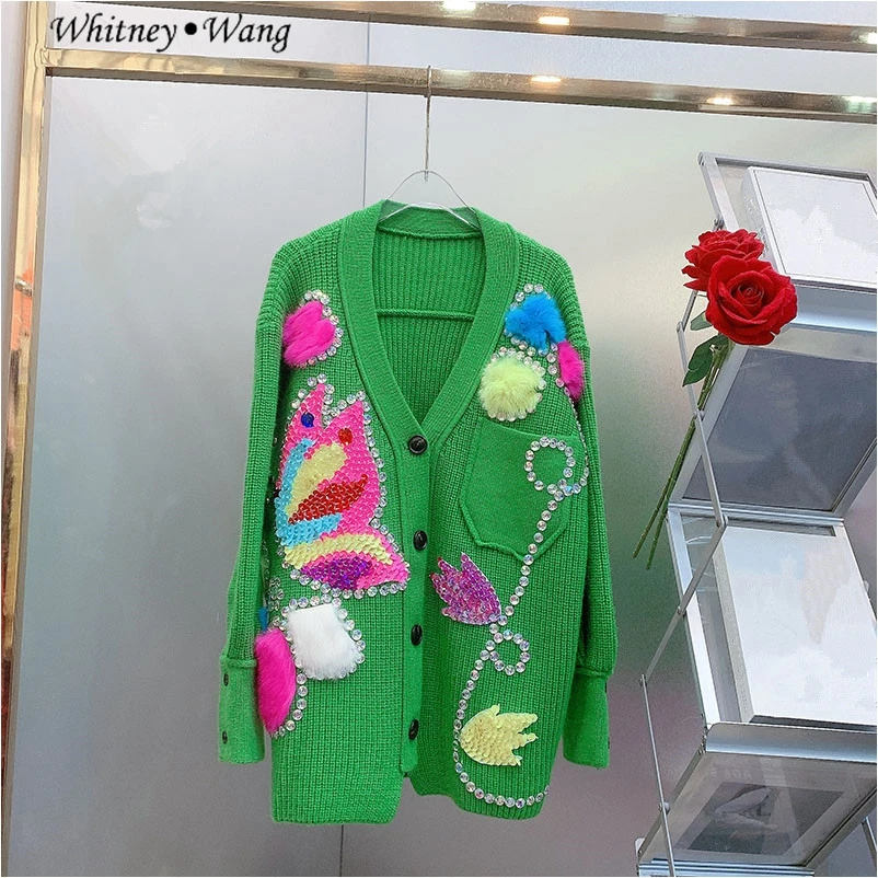 WHITNEYWANGDesignerStyle2023AutumnWinterFashionStreetwearFaux