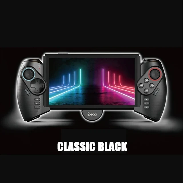 Ipega PG-9777S Bluetooth Gamepad For Nintendo Switch Android iOS iPad PC With RGB Light Linear Vibration Stretchable Controller