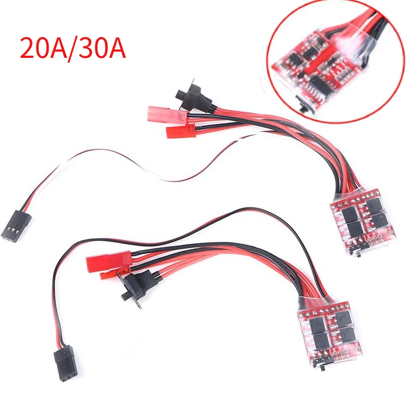 Contrôleur ESC 2KHz avec frein pour moteur à brosse 20A 30A