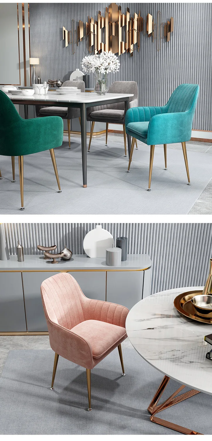 Nordic Ins Chair Home Internet Celebrity Makeup Dressing Table Stool Backrest Girly Bedroom Simple Manicure Light Luxury Chair
