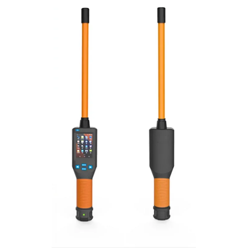 134.2khz Android APP Animal identification FDXB HDX rfid handheld long stick animal tag reader BT ear tag scanner for cattle cow