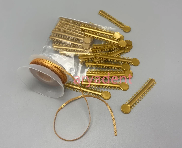 Dental Orthodontic Power Chain 1040PCS Elastic Ligature Ties Bands