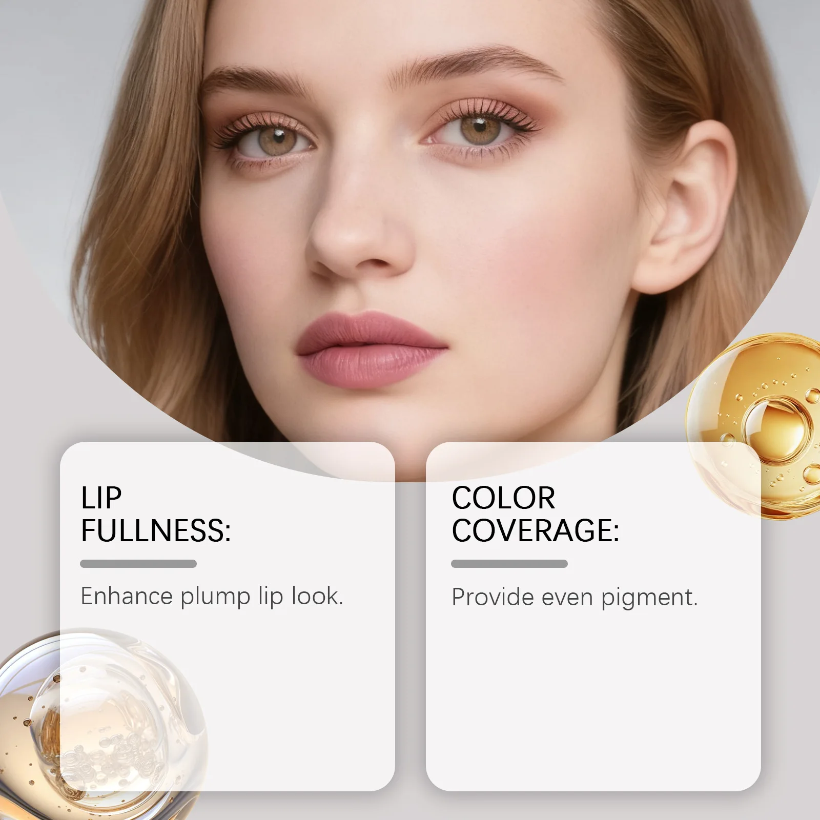 Peach Pink Plumping Lip Liner, Silky Smooth and Naturally Outlines The Lip Lines, Pigmented Lip Liner