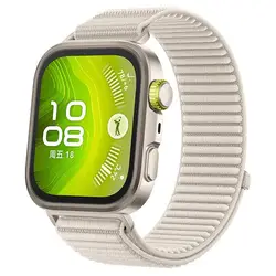 Breathable Nylon Strap - Sweatproof Replacement Band - Huawei Watch Fit3 (Starlight)