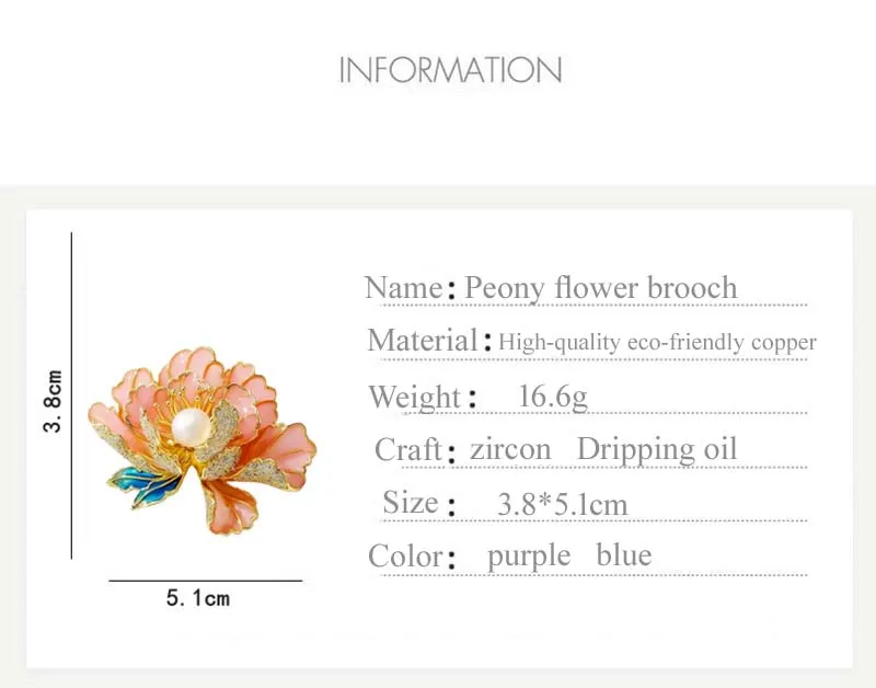 Flowers Bloom Richly, Cultivated Freshwater Pearls, National Style Peony Flower Brooches, Elegant Chinese Style, Hanfu Cheongsam