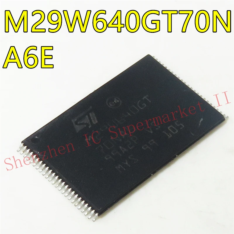 Original M29w640gt70na6e 64 Mbit (8mb X8 Or 4mb X16, Page) 3v Supply ...