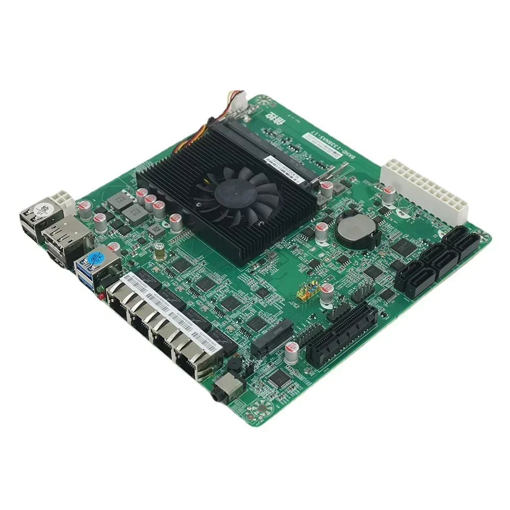 NAS Alder Lake N100 / Twin Lake N150  Motherboard DDR5 SODIMM 4800MHz 16GB 4*I226 2.5G 1*DP 1*HD 2*USB3.0 6*USB2.0 2*M2_SSD NVME 2