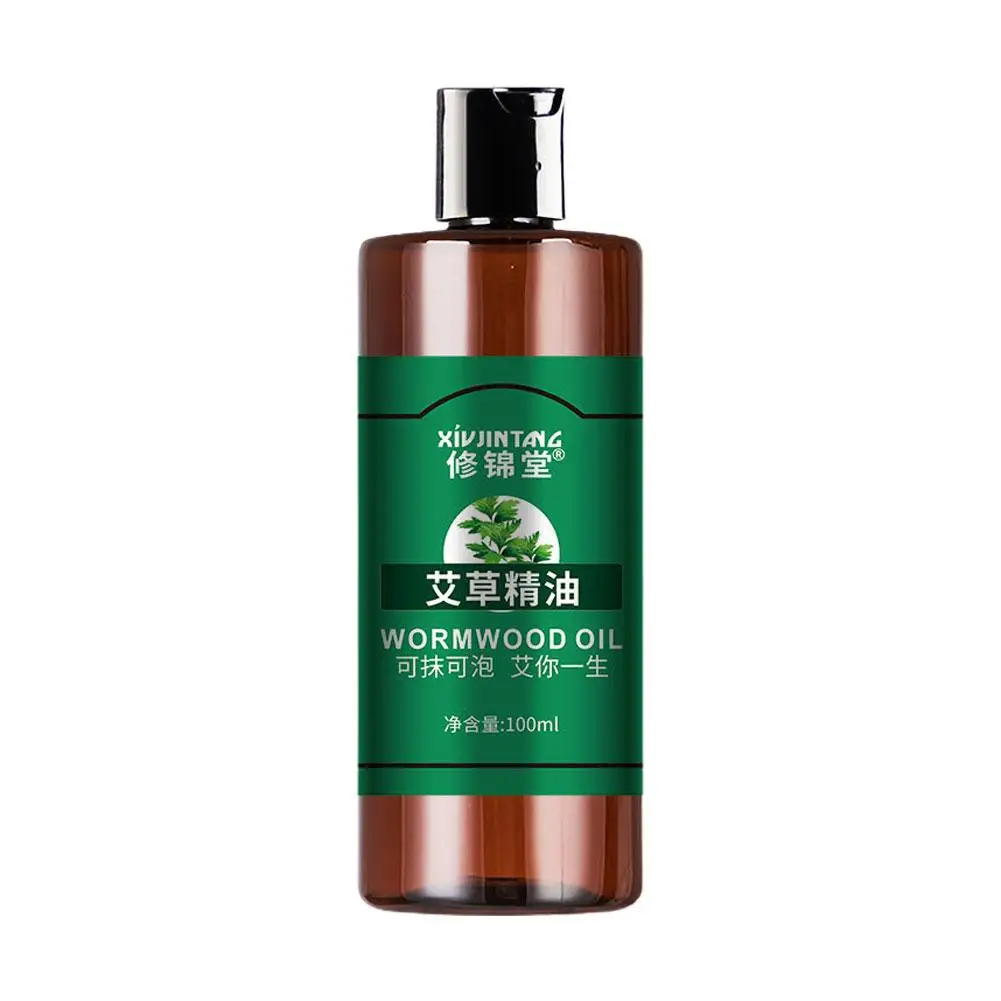 Wormwood Plant Essential Oil Cupping Massager Oils Oil Therapy SPA Massage Body Scrape Herbal Body Massage Oils Chinese C2E5