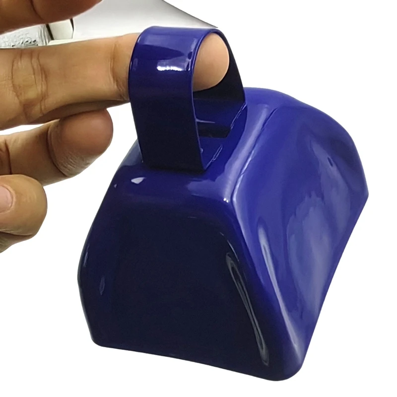 10 Pack Metal Cowbell With Handle Noise Maker For Sporting Events Cheering Weddings Baseball Football Game Party