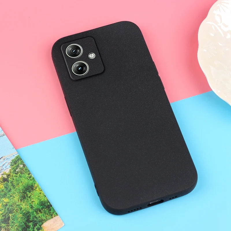 Sand Matte Soft Silicon Full Protect Stoßfest Für Motorola Moto G54 G84 G14 Telefon Fall Abdeckung_voghion.com