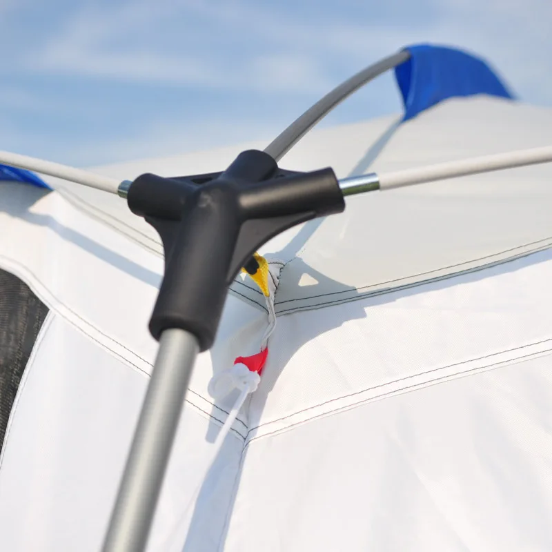 Dome Canopy Large Tent Outdoor Extra Large Camping Awning Outdoor Sun Protection Hiking Rainproof Pavilion Anti-Mosquito