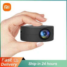  XIAOMI YT200 Mini Projector LED Home Media Player Audio Portable Proyectors 320X180 Pixels Supports 1080P USB Video Beamer 