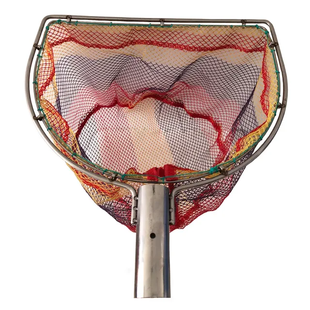 POUI COME DREAM Flat Shape Stainless Steel Double Ring Coated Anti-hanging Small Mesh Size Landing Net of Replace Head 30cm-40cm POUI COME DREAM Flat Shape Stainless Steel Double Ring Coated Anti-hanging Small Mesh Size Landing Net of Replace Head 30cm-40cm