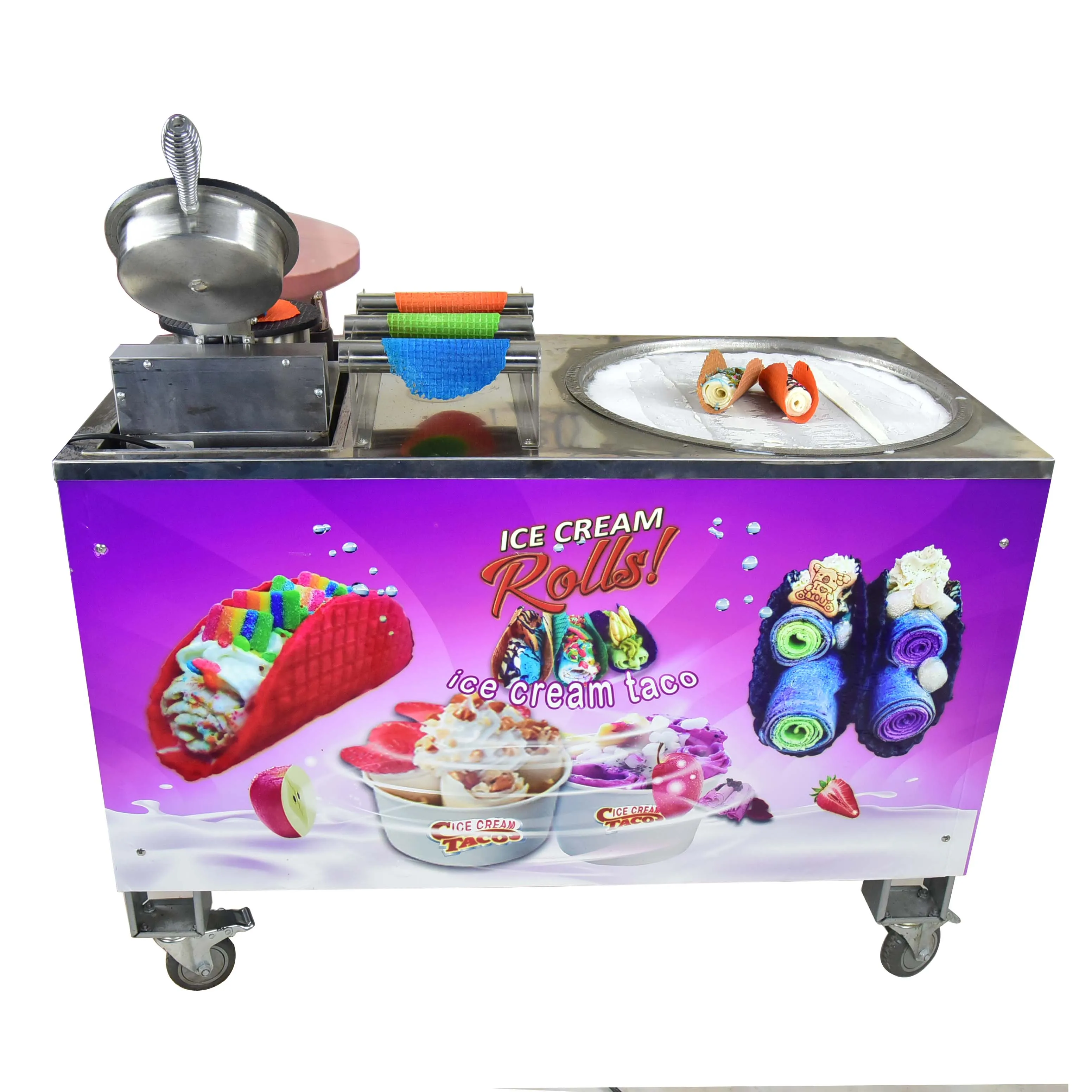 https://ae01.alicdn.com/kf/S091d9726cfc64986960db2d45f05ff5fR/Kolice-Mexico-taco-commercial-rolled-fry-fried-ice-cream-machine-with-waffle-taco-roll-maker.jpg