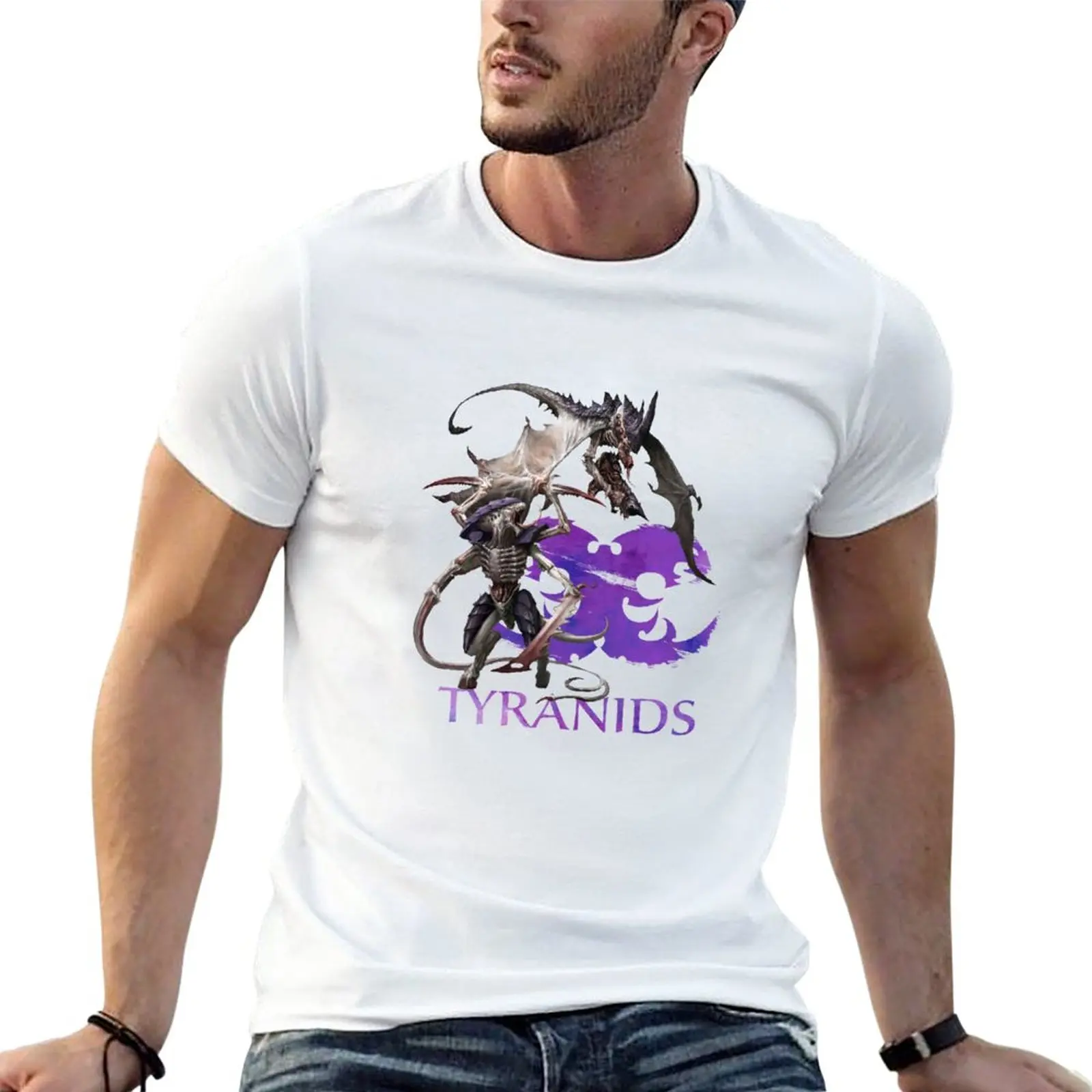 Nuova Maglietta Tyranids Maglietta Vuota Anime Maglietta Da Uomo