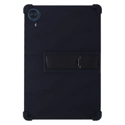 Shockproof 14 Tablet Silicone Case with Foldable Stand for T70 2024 14inch (Black)
