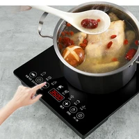 DMWD-Brûleur de table de cuisson en céramique électrique intégré de bureau, cuisinière à induction électromagnétique, foyer intégré, cuisinière chauffante, four de table de cuisson, UE 5