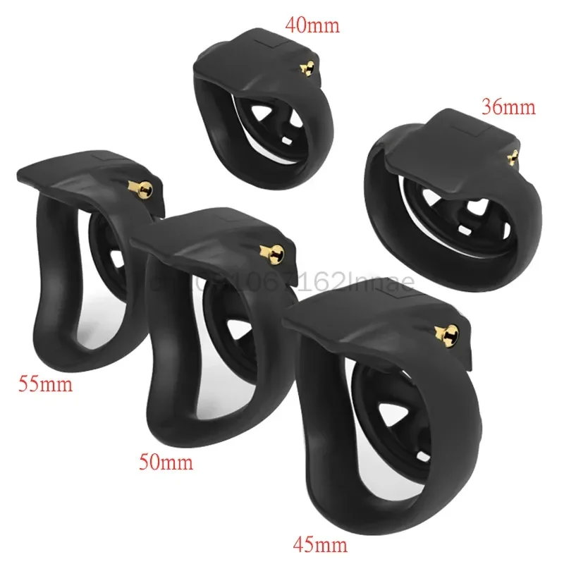 HT-V4 Chastity Penis Lock Breathable Nub Air Cock Cage Male Chastity Device 5 Size Penis Ring Sexual Products Sex Toys Men penis chastity cage chastity lock sex toy penis cock ring