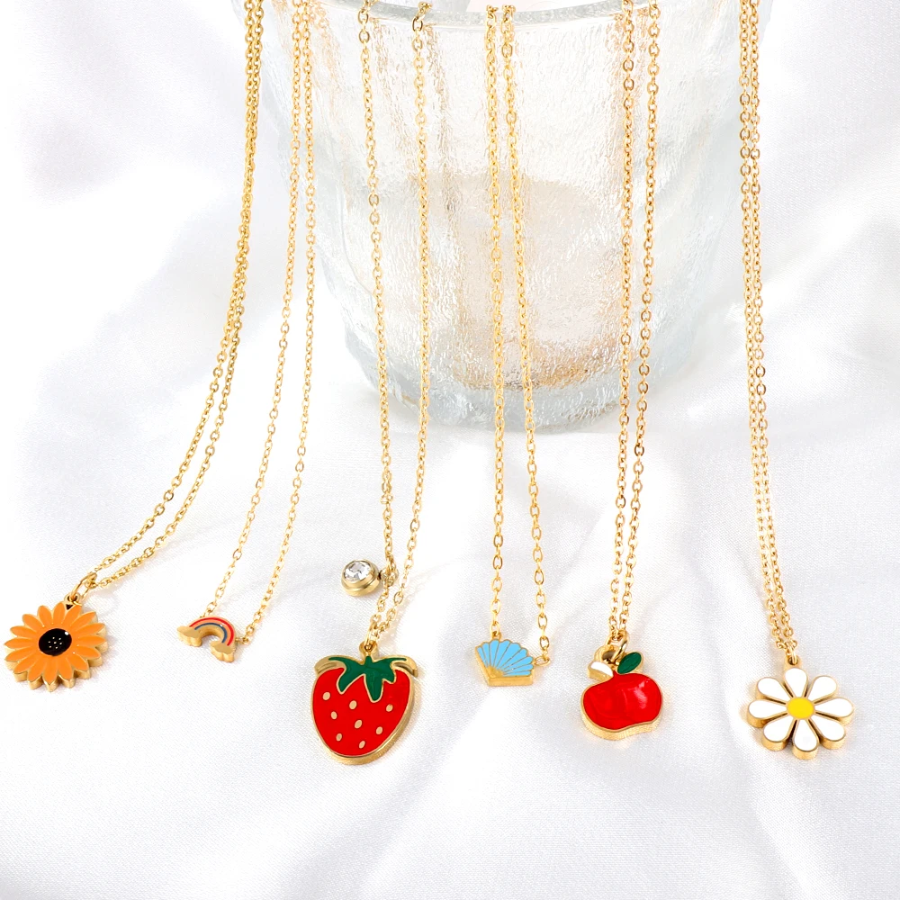 Collana Amicizia Arcobaleno Con Incisione Best & Friends Per 2 Ragazze
