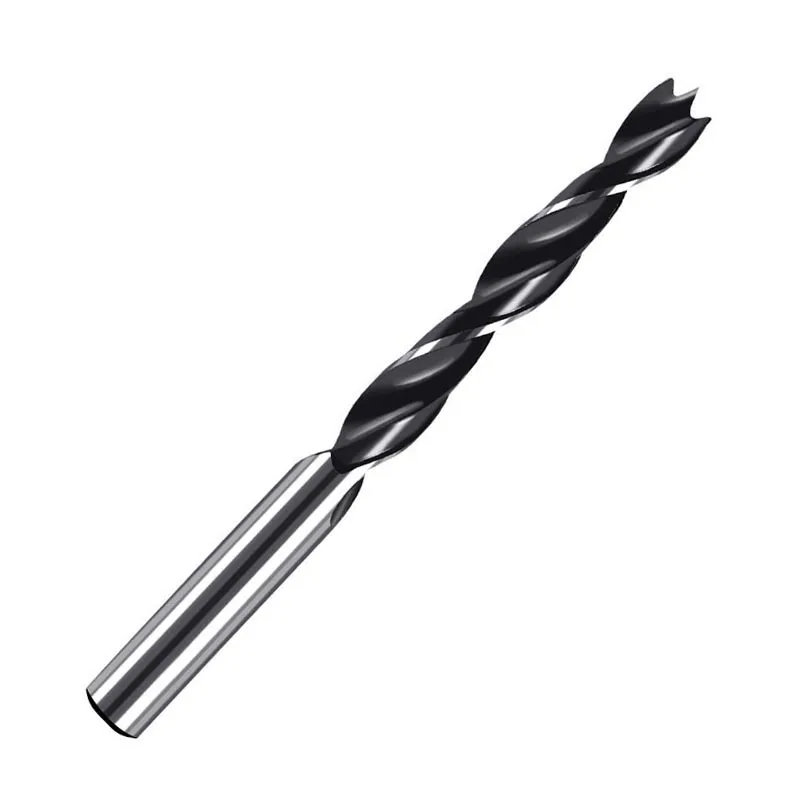 Drill Bit Set 1pcs Three-point Woodworking Drill Bit Perforating Support Electric Rotary Head Wood Plank Hole Twist Bits