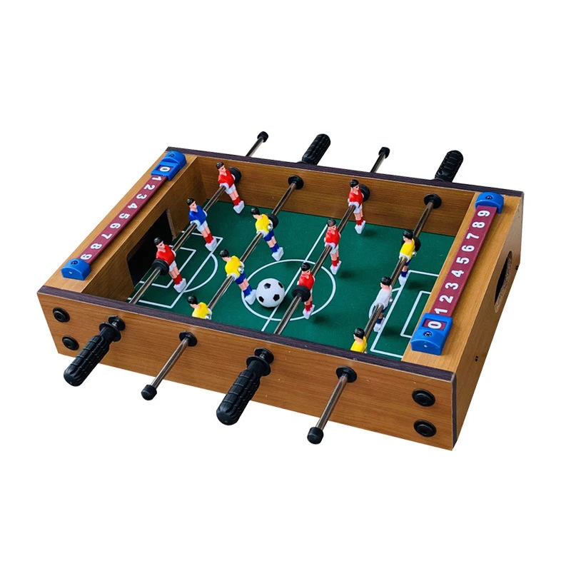 フーズボール-木製テーブルサッカーゲーム、6バーテーブル、DIY