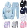 Taylor The Eras Tour Men Sweatshirt Hoodie+Sweatpants Midnight Album Swift Print Tracksuit Sportswear Men's Clothing 2 Piece Set 1