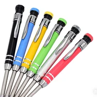 2.8mm Deep Hole Carpenter Pencil Set Metal Mechanical Scriber with Built-in Sharpener Colorful Refills Woodworking Marking Tool 4