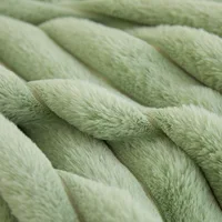 30x50cm 45x45cm housses de coussin fausse fourrure peluche décorative canapé taie d'oreiller douce Orange Saga vert rose crème 5