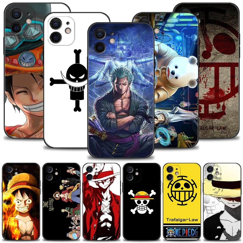 iphone 12 pro max case fashion one piece zoro luffy Phone Case For Iphone 11 12 13 Pro Max 13 12 Mini SE XR XS Max 6 7 8 Plus SE 2022 Cover Funda Capa best case for iphone 12 pro max