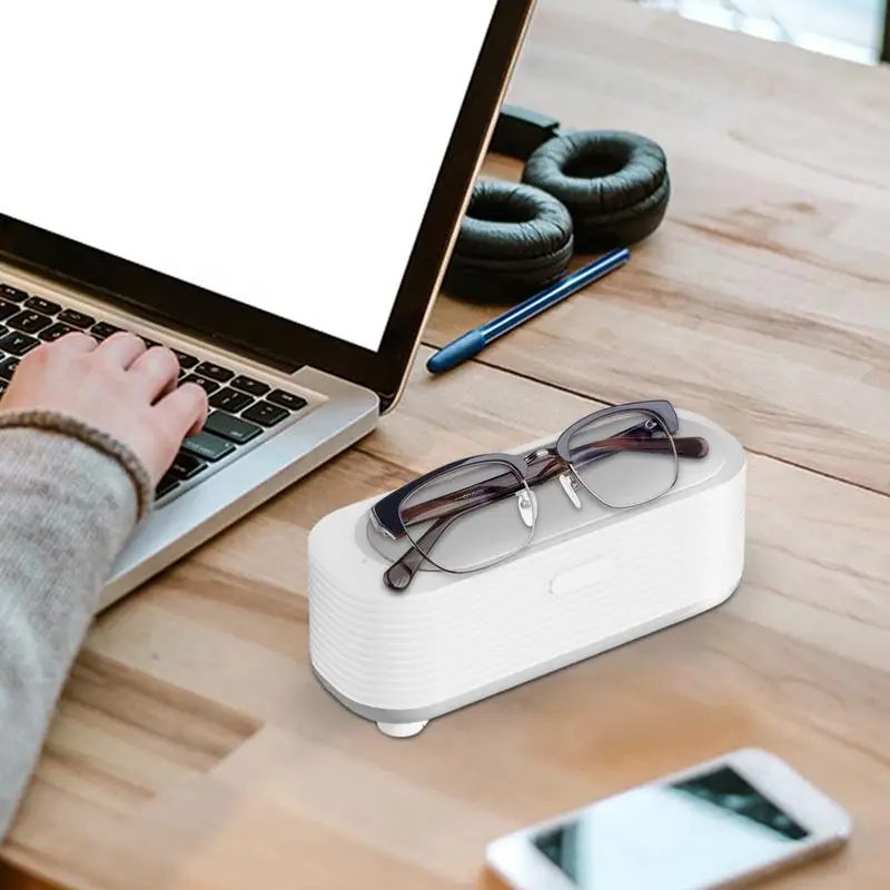 Ring Cleaner Machine Household Cleaner for Sun Glasses Professional Jewelry Machine for Eyeglasses Necklaces Rings