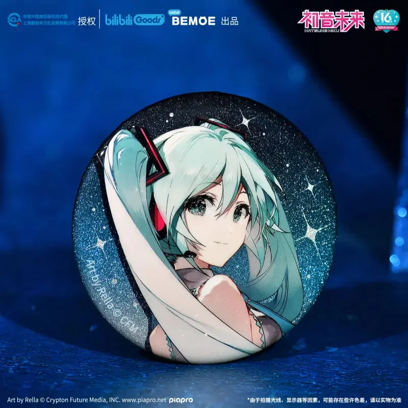

Hatsune Miku 16th Birthday Commemorative Cohesive Future Badge Color Paper Standing Card Field Vendors Peripheral Birthday Gift