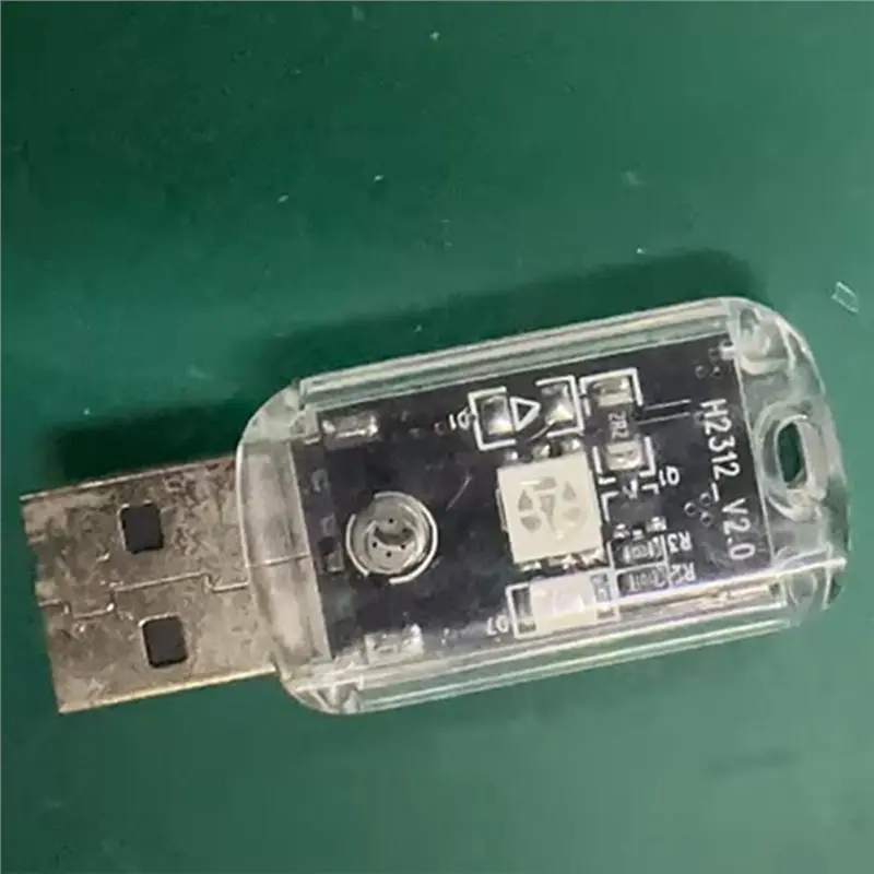 AI 에어컨 컴패니언 호환 스마트 음성 램프 10개 USB 음성 제어 램프 다채로운 야간 조명 기능