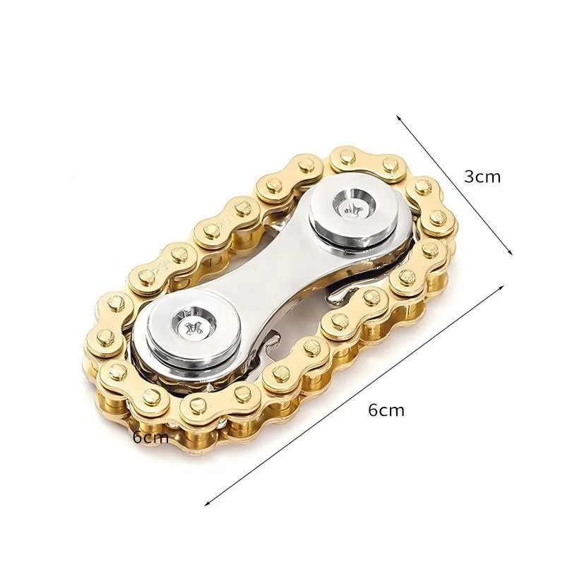 Enhanced Metal Fidget Spinner for Stress Relief and Focus