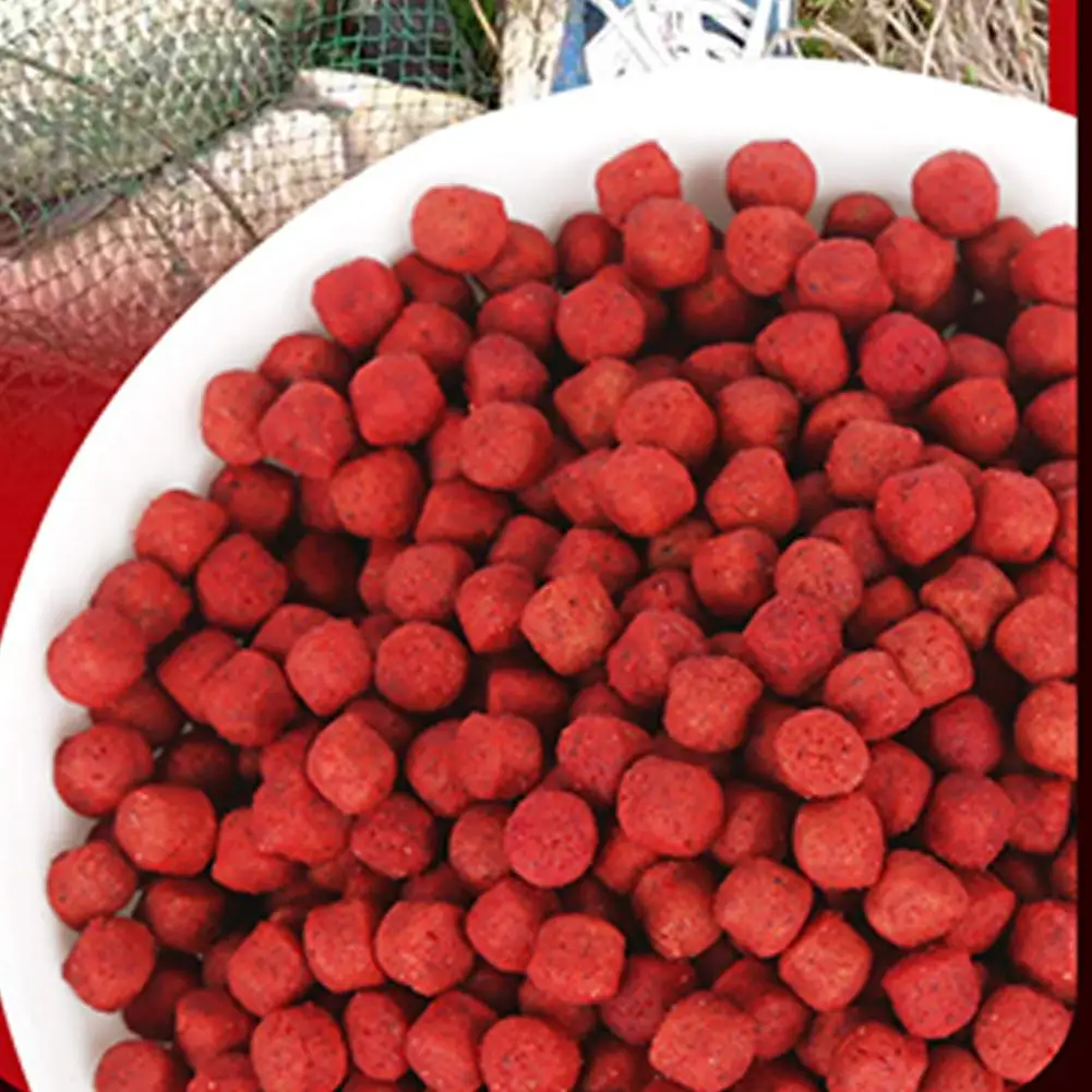 250pcs Fish Bait Artificial Feeder Particles Balls Fishing Lure For Dace Bream Carp Tilapia Crucian Carp