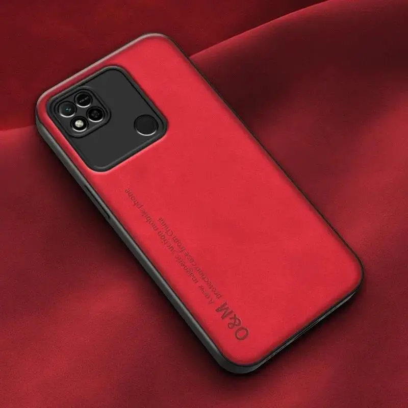 Premium Magnetic Leather Phone Case with Silicone Protection