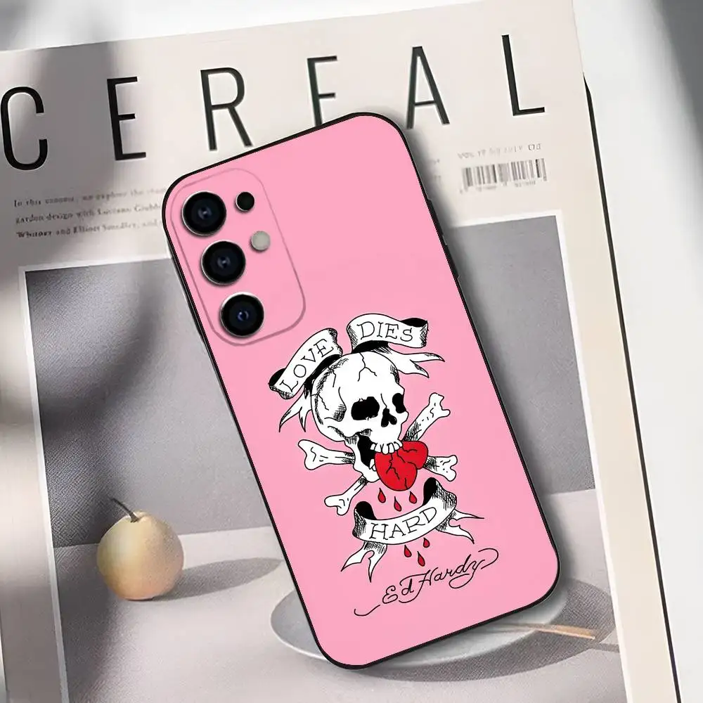 Stylish Ed Hardy Silicone Soft Phone Case